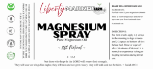 Magnesium Oil Spray - 4 oz.