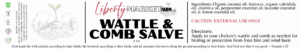 Wattle & Comb Salve - 2 oz.