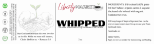Whipped - Tallow Moisturizer with Frankincense Resin - 2 oz.